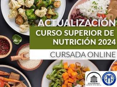 Curso Superior de actualización en Nutrición 2024