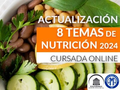 Actualizacion en 8 temas de nutricion 2024